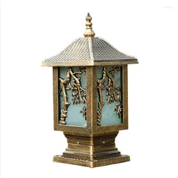 Applique murale étanche pilier extérieur E27 clôture parc luminaire Villa porte soutien-gorge Gazebo colonne lumière décoration paysage Chapiter éclairage