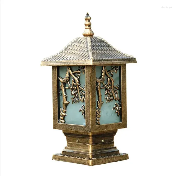 Applique murale étanche pilier extérieur E27 clôture parc luminaire Villa porte soutien-gorge Gazebo colonne lumière décoration paysage Chapiter éclairage