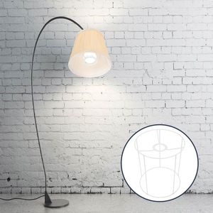 Wandlamp Smeedijzeren Lampenkap Houder Bureau Frame Lichtrek Opknoping Maken Levering DIY Geweven Beugel Tool Vierkante Stand