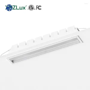 Wandlamp yun yi xrzlux aluminium gepolariseerde wasmachine downlight grille lineaire binnen woonkamer verzonken led plafond spotlight