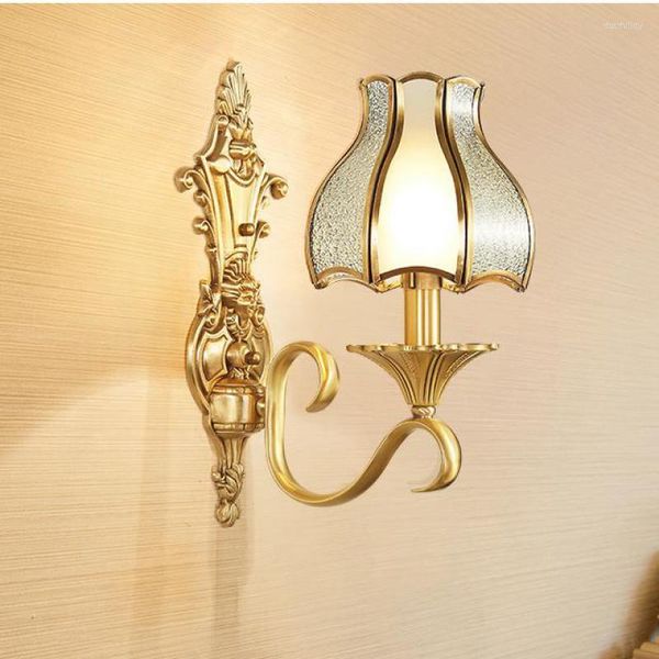 Appliques murales 2 bras Led véranda luminaires pour chambre salle à manger passerelle intérieur lampe jardin Rural miroir applique