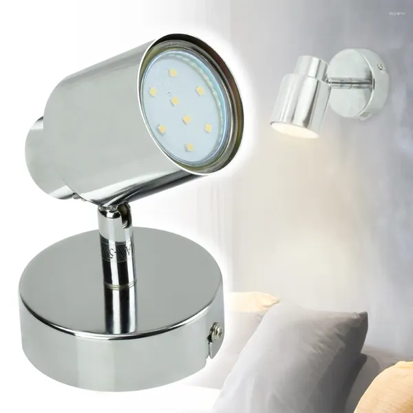 Lampes murales 3W LED intérieure Spotlight réglable Spot Light Lampe de décoration de jardin pour couloir