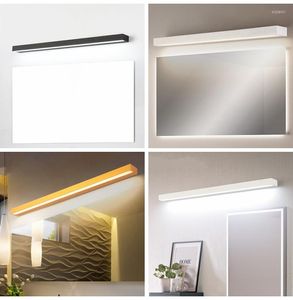 Lámparas de pared Lámpara LED de 40 CM Espejo de baño Luz Interior Hogar El Decoraciones Acrílico Super Brillante Tiras largas