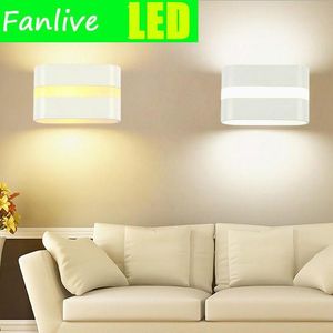 Appliques murales 5 pcs/lot 10 W LED lampe d'intérieur IP67 extérieur Cube porche blanc haut et bas lumière pour salon maison