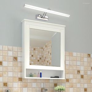 Lampes murales 7 W/8 W/10 W/12 W LED applique salle de bain vanité miroir avant lampe SMD 2835 acrylique salle de douche chambre