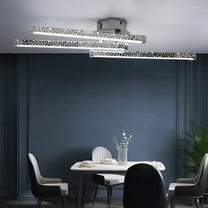 Lampes murales plafonnier 24W 12W 18W lampe à LED AC85-265V conception incurvée moderne 2/3/4 lumières pour bar restaurant chambre salon