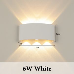 Lampes murales Cube LED Applique murale Lampe étanche IP65 Intérieur 110V 220V pour salle de bain Éclairage extérieur 4W 6W 8W