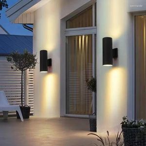 Lampes murales E27 Cob Lampe extérieure intérieure avec bulbe LED Garden de maison 20W 90 mm étanche