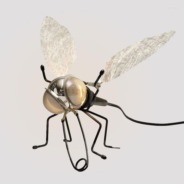 Lampes murales Européenne Creative Mosquito LED Design Moderne Chambre Salon Art Déco Candlle Lumières Salle De Bains Lumière