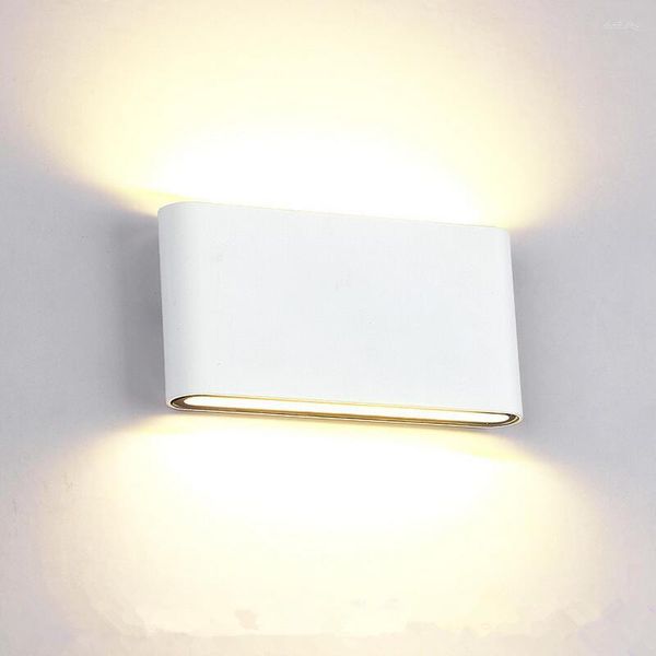 Lampes murales haute puissance 8W 14W COB lampe à LED IP65 réglable lumière intérieure et extérieure AC85-265V pour salon chambre