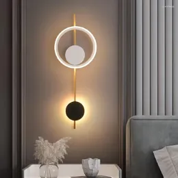 Lámparas de pared IWP Luz geométrica moderna