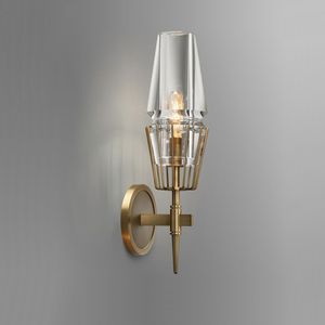 Lampes murales Koper Loft décoration d'éclairage nordique pour la maison salle à manger verre tasse lampe intérieur simple Style américain