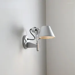 Lampes murales Lampe Abat-jour Coude Lumières Pour La Décoration Intérieure Salon Escaliers Lumière Nordique Minimalisme LED Luminaires