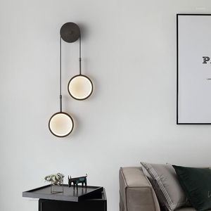 Wandlampen Lamp Retro Decoratieve Items Voor Thuis Led Zeshoekige Slaapkamer Decor Badkamer Ijdelheid Waterdichte Verlichting