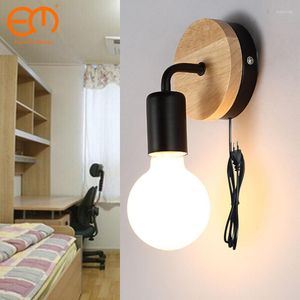 Wandlampen lamp vintage retro lichten indoor verlichting bed voor slaapkamer loft gangpad decoratie home armaturen