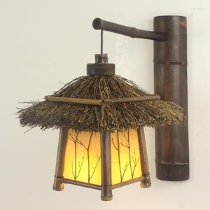 Lampes murales lanterne appliques lampe rétro industriel plomberie bras oscillant lumière poulie en bois antique