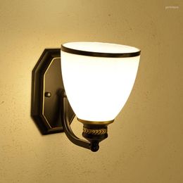 Lámparas de pared Linterna Apliques Nordic Led Mount Light Negro Accesorios de baño Cuello de cisne Lectura Montado