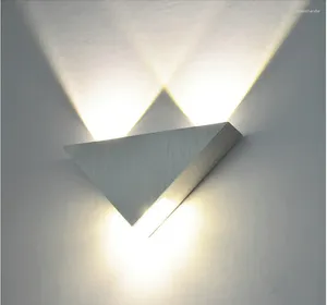 Lampes murales LED Placard Light Triangle Tactile Switch Sous Cabinet Avec Placard Cuisine