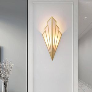 Wandlampen LED Corridor Aisle trap slaapkamerlichten El bedlamp waaiervormige indoor decoratie verlichting G9 5W
