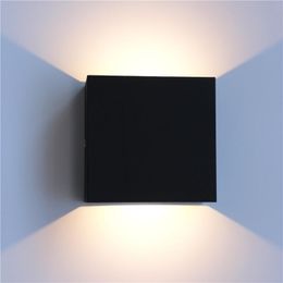 Wandlampen LED -lamp naast Lichte SCONCE Binnen Woonkamer Corridor El Lighting Up and Down armatuur BL91WALL