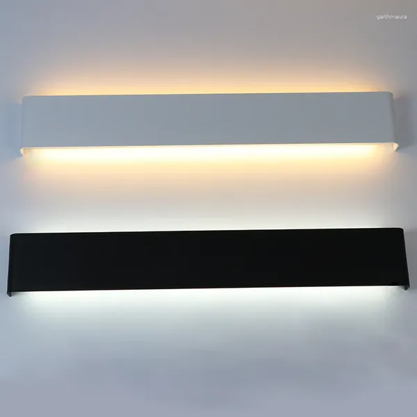 Lámparas de pared lámpara led rectángulo dormitorio lámpara de cama espejo inspirador de interior de la sala de estar decoración de la sala de estar