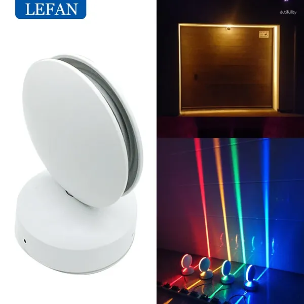 Lámparas de pared Lámpara LED Luces de alféizar de ventanas Cálido Frío Rojo Verde Azul Rosa RGB Marco de puerta de casa Corredor Balcón Garaje El Iluminación