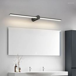Wandlampen LED Mirror Lichte badkamer Moderne minimalistische kast Dedicated make -up en lantaarns Noords