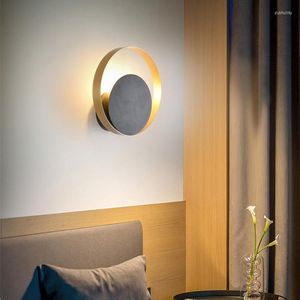 Wandlampen Lange SCONces LED ZEXAGHONAL LAMP SLAAM SLAAPKAMER Decor Koreaanse kamer Zwarte badkamer Armaturen Licht retro