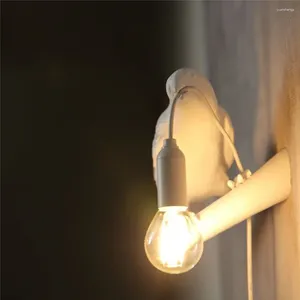 Wandlampen Lucky Bird Lamp Led voor decoratie Salon Slaapkamer Binnenverlichting Deco Crow Spiegelverlichting Lichtarmatuur