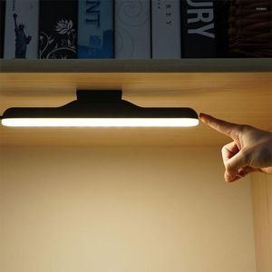 Lampes murales Lampe de table magnétique Hargeable USB Charge Eye-protect Desk Stepless Gradation Night Lights