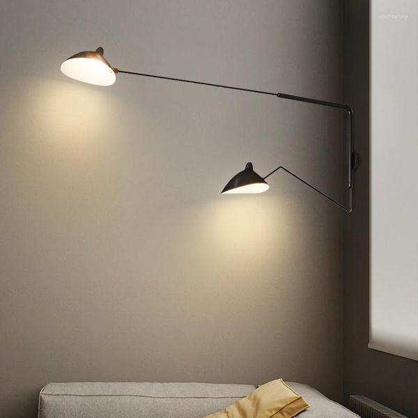 Lámparas de pared Lámpara de diseño moderno para oficina / decoración de sala de estar Lámpara LED Dormitorio