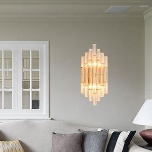 Appliques murales modernes or cristal lumières chevet pour chambre salon salle à manger décoration de la maison LED applique luminaires intérieurs