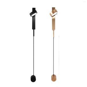 Wandlampen Moderne lamp Energie Saving Creative Decoratieve handmatige Rotary Switch Light voor EL Entrance Living Room