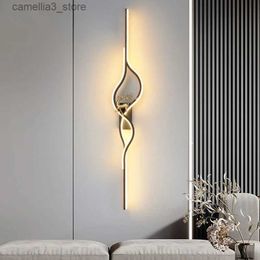 Wandlampen Moderne Led Nachtkastje Wandlamp Lampen Voor Woonkamer Trap Zolder Slaapkamer Scandinavisch Interieur Minimalistische Muurkunst Verlichting Lamp Decor Q231127