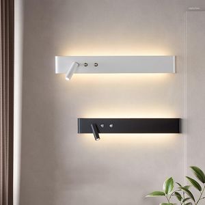 Wandlampen moderne ledlamp met schakelaar binnenlichte armatuur sconces trappen slaapkamer bedkamer woonkamer thuis gang verlichting