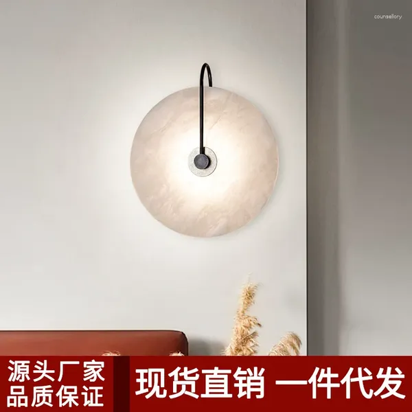 Lampes murales LED moderne miroir bois applique chambre lumières décoration Smart lit montage lumière pour
