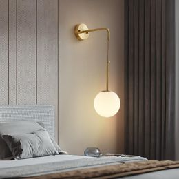 Wandlampen Modern Led Wood Light Industrial Decor Luminaire Lampada Camera Slaapkamer Lamp Woonkamer
