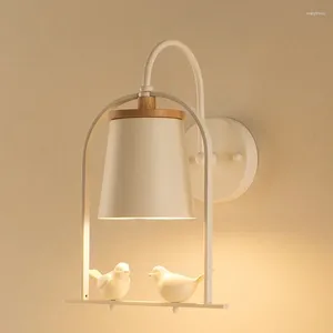 Muurlampen moderne lichten voor huis woonkamer decoratie led vogel badkamer dinering corridor sconce lamp armatuur