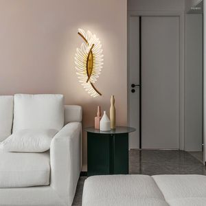 Muurlampen moderne woonkamer slaapkamer gangpad lamp decoratie koper sconces badkamer lichten
