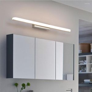 Lámparas de pared Lámpara de espejo LED minimalista moderna 8W Tocador Mueble de baño Vanidad