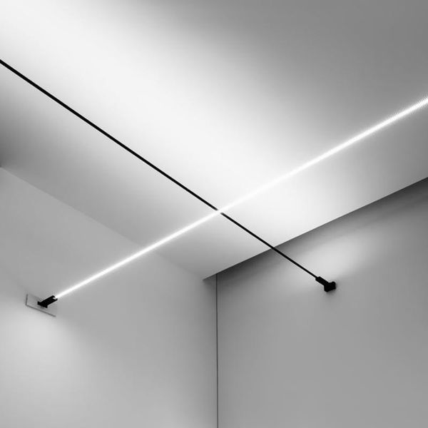 Lámparas de pared Lámpara minimalista moderna Barra de luces LED 5m 6m 7m Tira Skyline Luz lineal Sala de estar Dormitorio Comedor Long LightWall