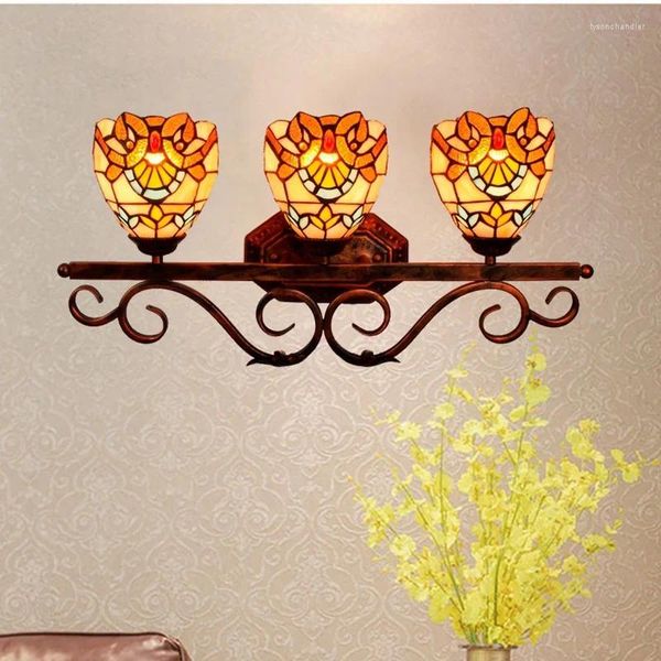 Lampes murales Style moderne Lanterne Appliques Coréen Chambre Décor Swing Bras Lumière Chambre Lumières Décoration LED Extérieur