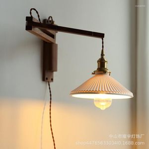 Wandlampen gemonteerde lamp retro led licht externe woonkamer sets rustieke home decor meringiven kaarsen gewei sconce