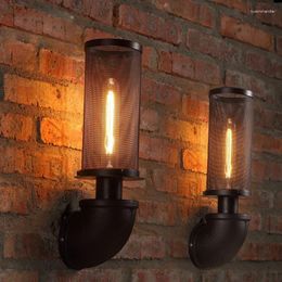 Lámparas de pared Nordic Black Sponce LED LED EXTERIOR Merdiven Swing Brazo Baño de baño Montaje