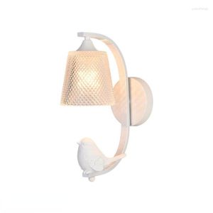 Lámparas de pared Nordic Modern Bird LED Lámpara de noche para dormitorio Sala de estar Pasillo Decoración Sconce Lights Home Art Decor