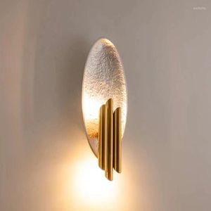 Lampes murales Nordic Simple Luxe Salon Lampe Post Moderne Creative Couloir Escalier Chevet