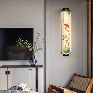 Wandlampen Ourfeng Moderne lamp armaturen Elaa 3 kleuren LED SCONCES TV Achtergrond Decoratie Slaapkamer Bedder Licht