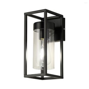 Wandlampen Outdoor Tuin licht Exterieur Loft Slaapkamer SCONCE FICUTE Porch Home Decor Clear Diffuser Indoor Vintage Lantern ZM1022