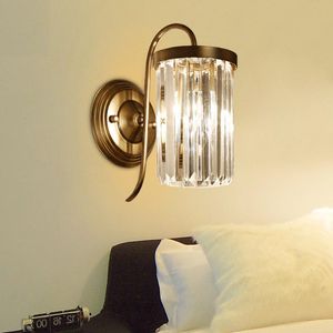 Wandlampen pad ingang kristal e14 led armaturen bedlamp woonkamer slaapkamer gangpad indoor lichten veranda licht