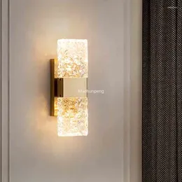 Wandlampen Postmoderne minimalistische lamp Scandinavische luxe woonkamer Achtergrond schans Trap Hal Wandleuchte Home Decorations